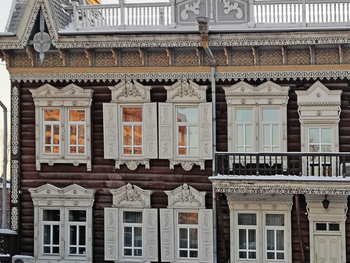 Усадьба Шастиных на ул. Энгельса, 21 известна под названием «кружевной дом». Свой современный вид приобрела в 1907 году