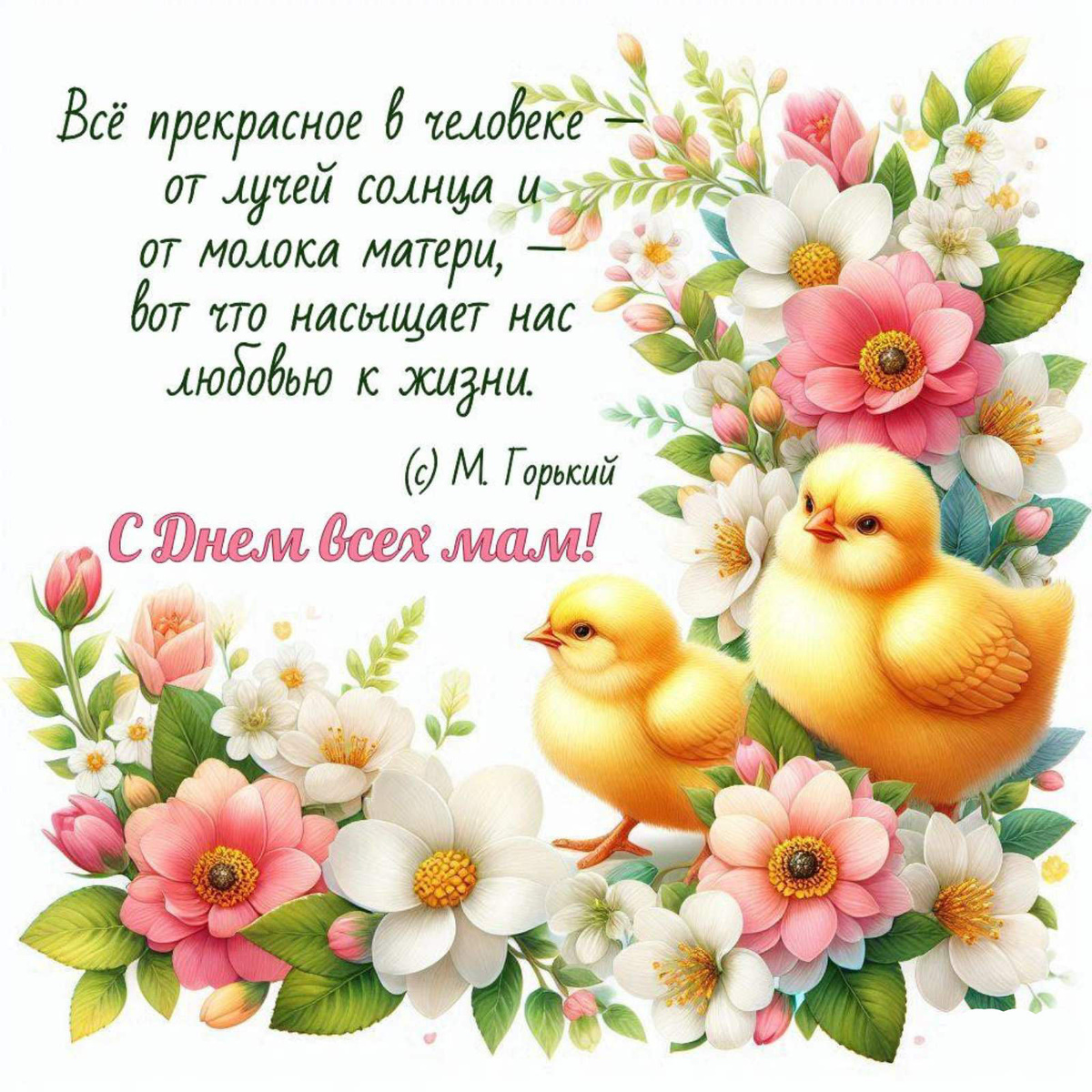 С днем матери!