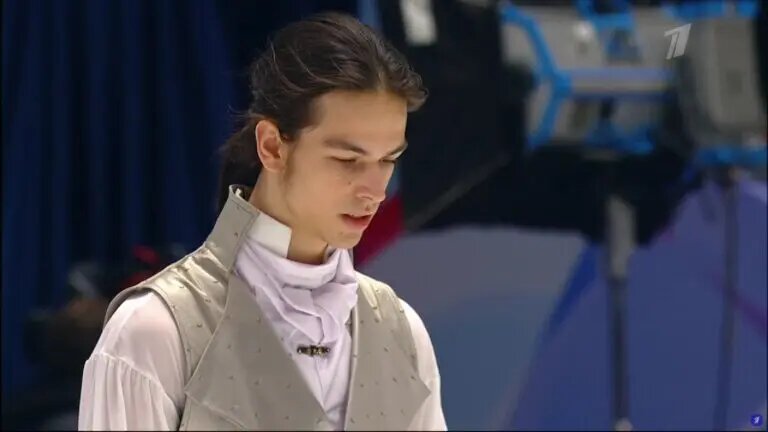 Петр Гуменник. Фото: стоп-кадр прямого эфира «Первого канала»