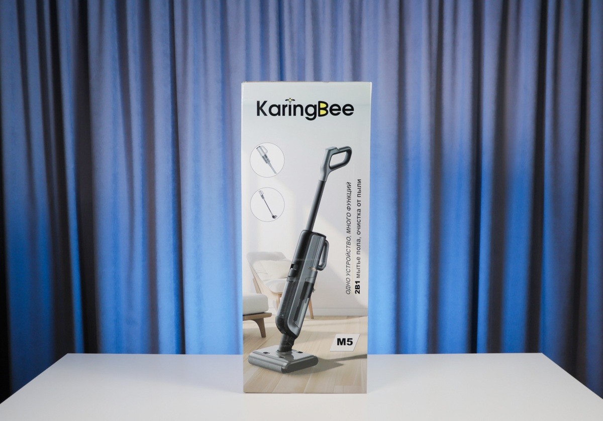Обзор вертикального пылесоса Karingbee M5