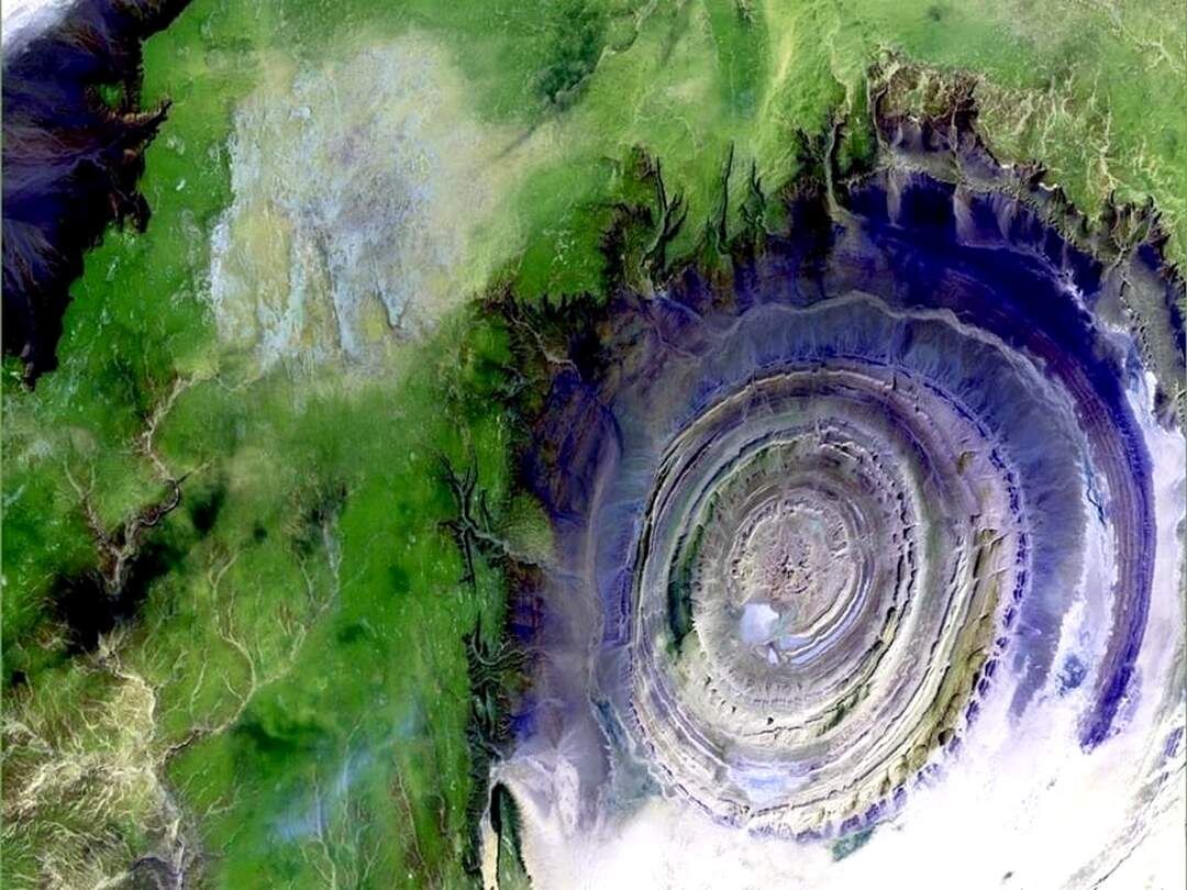 Ришат виден из космоса. Источник: Яндекс картинки