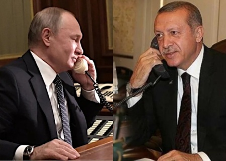    Путин созвонился с Эрдоганом