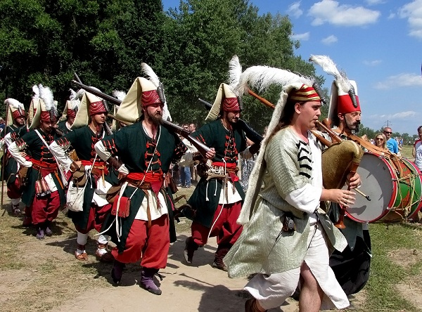 Янычары. Современная реконструкция.