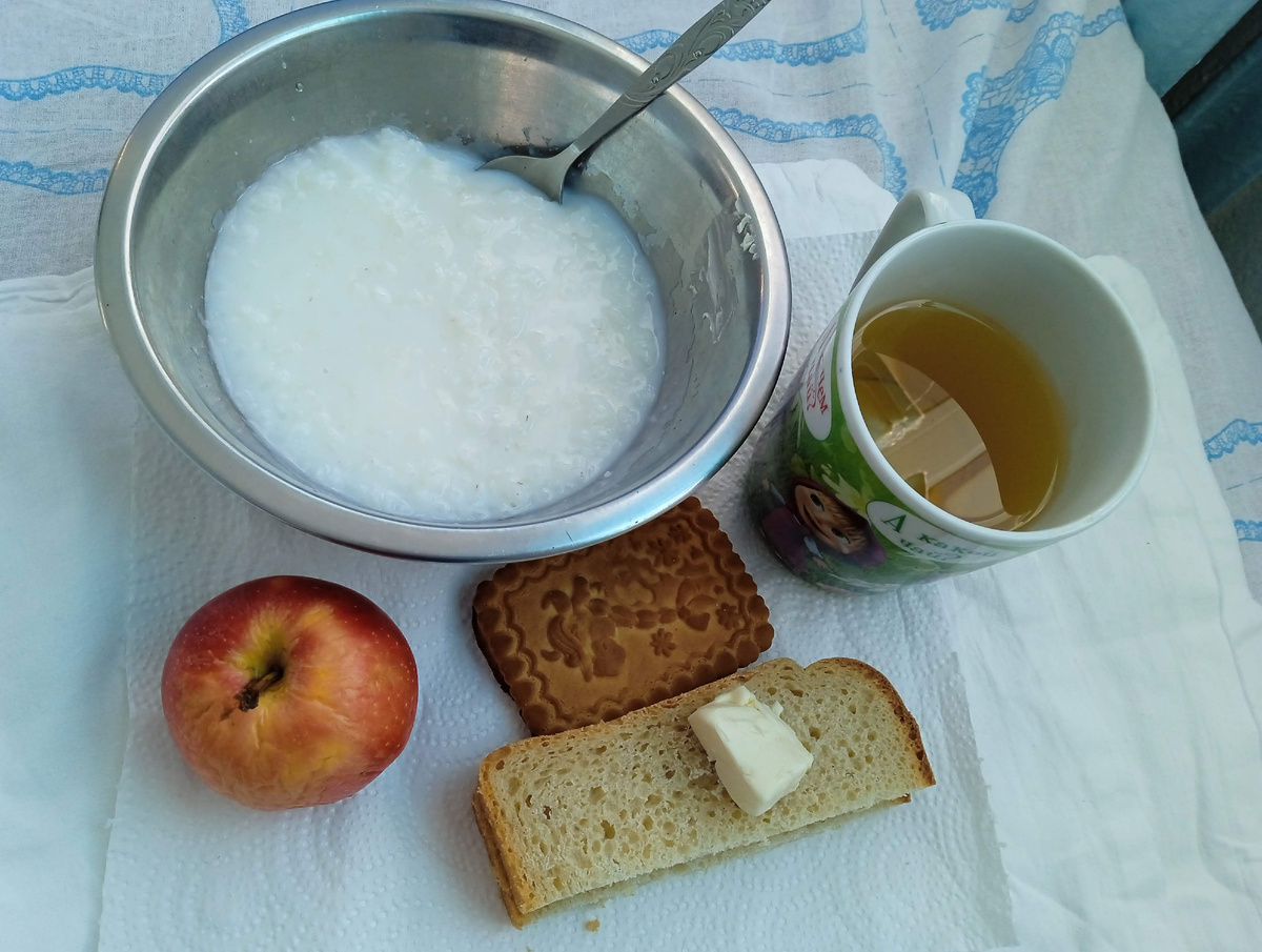 Завтрак субботы в волгоградском родильном доме