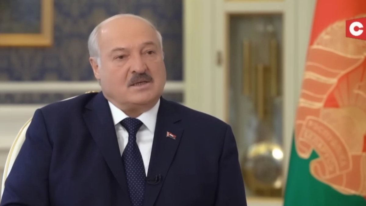 Президент Лукашенко на беседе с китяйскими СМИ. Скрин с видео от автора