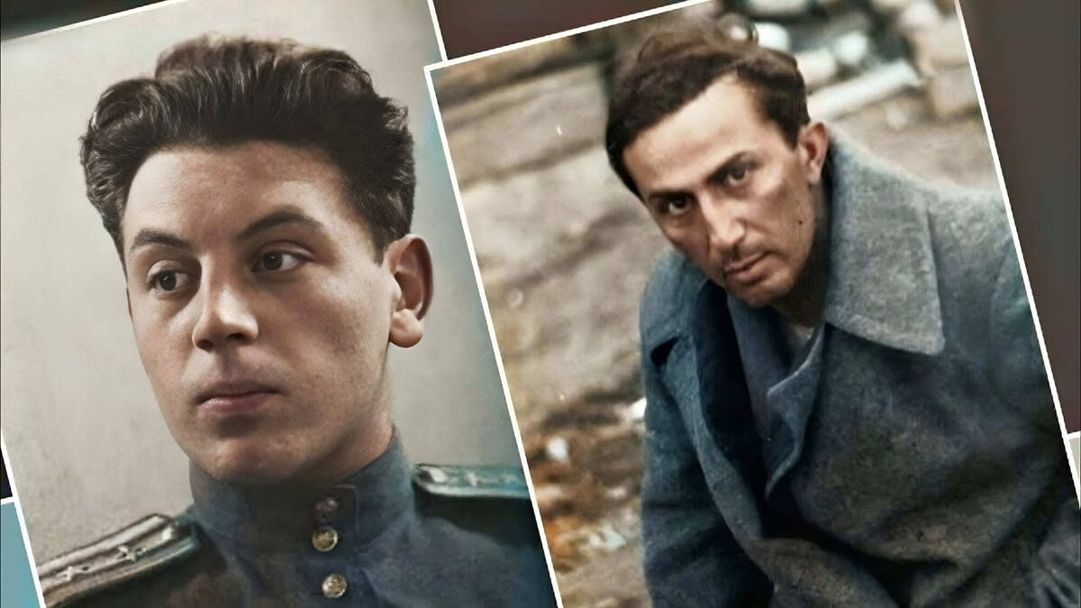 На фото: Василий Сталин и Яков Джугашвили.