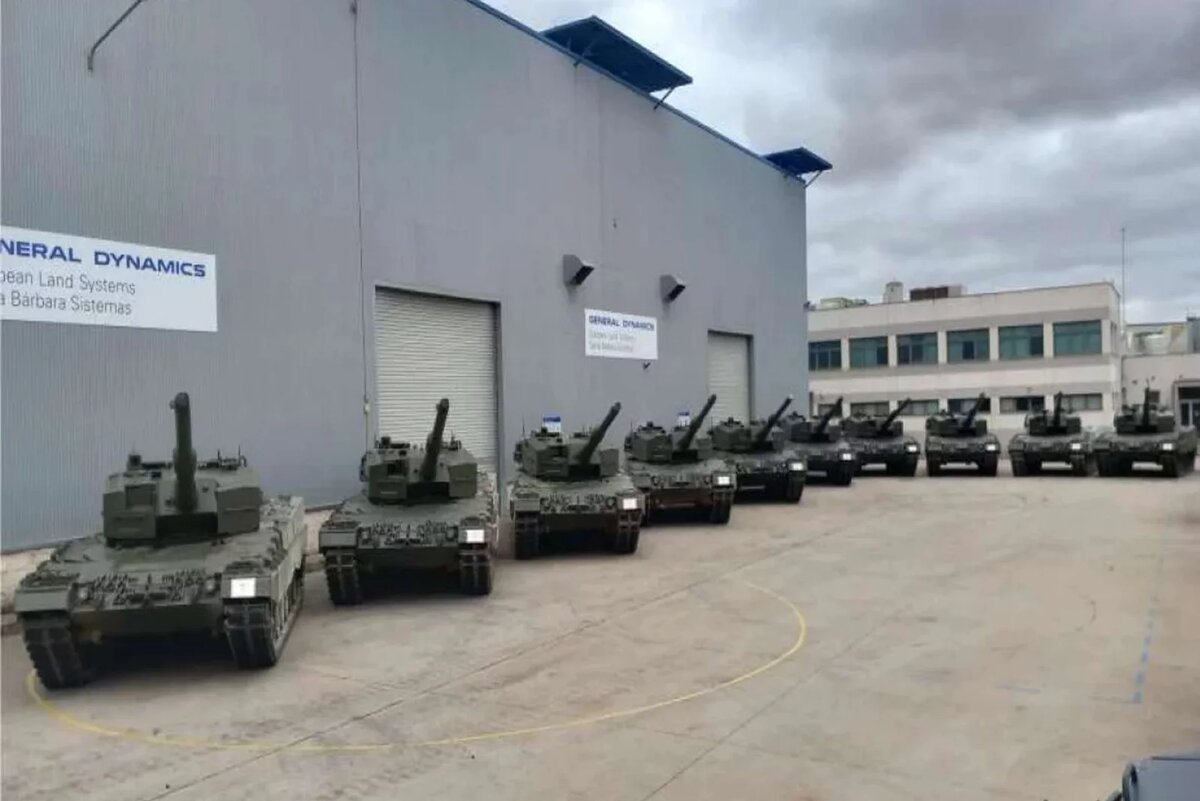 Восстановленные танки Leopard 2A4. Источник: Яндекс.Картинки