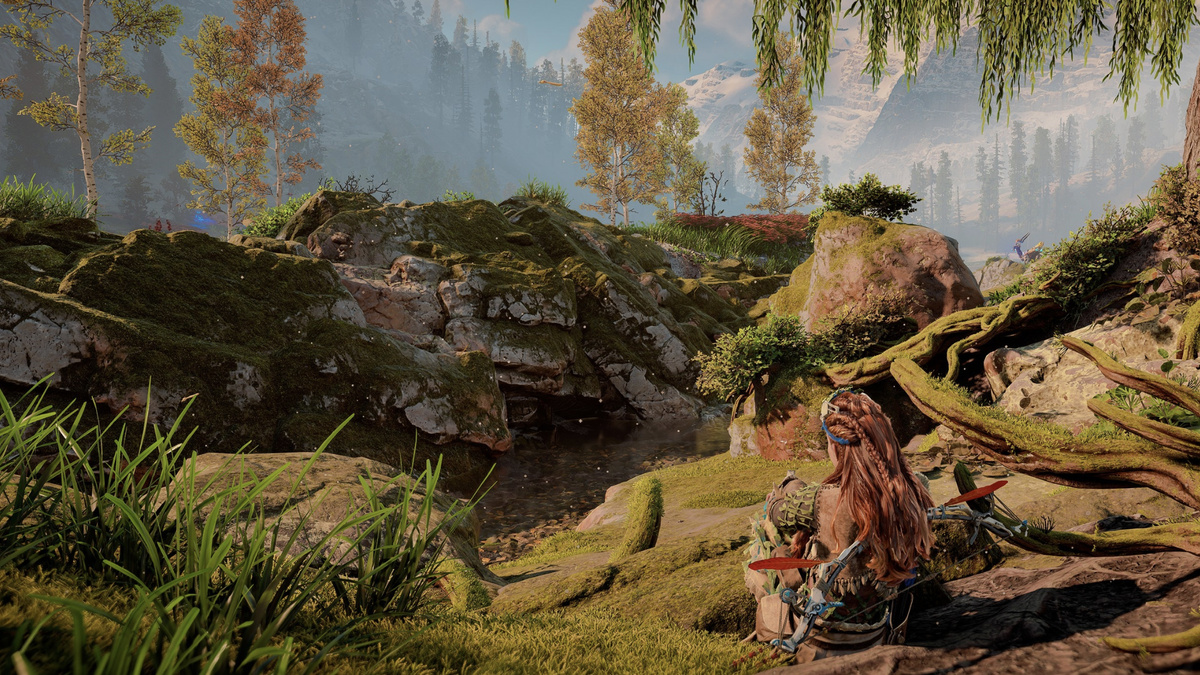 Кадр из игры "Horizon Zero Dawn Remastered"