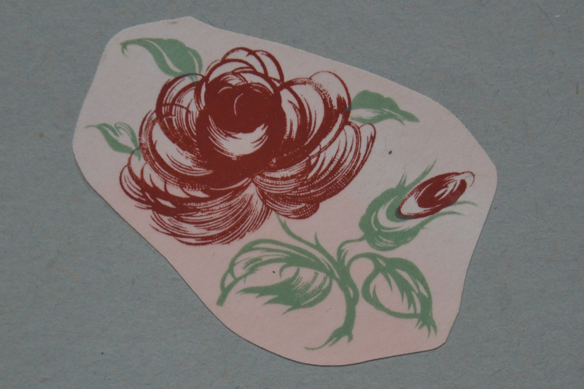 Деколи Дулёвского красочного завода за 1975 год. Орехово-Зуевский городской историко-краеведческий музей / КП 1393/76. Госкаталог: 49911780.