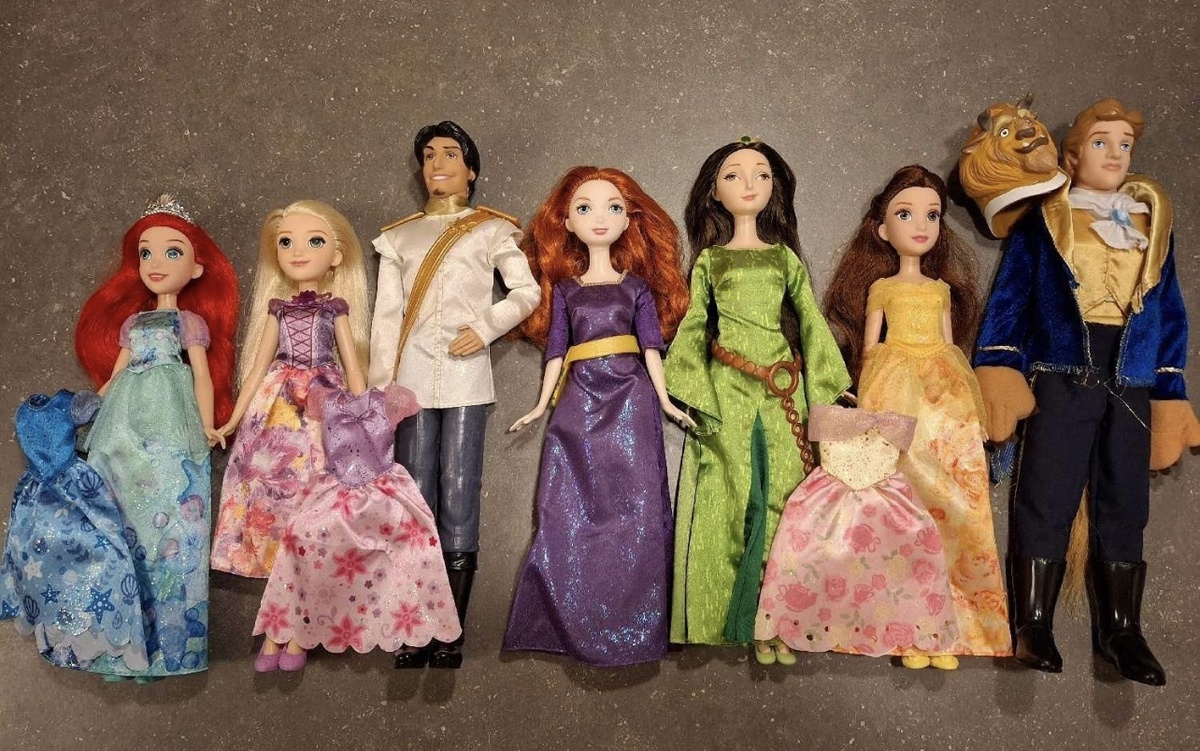 Вот такие принцессы. С прЫнцами) 