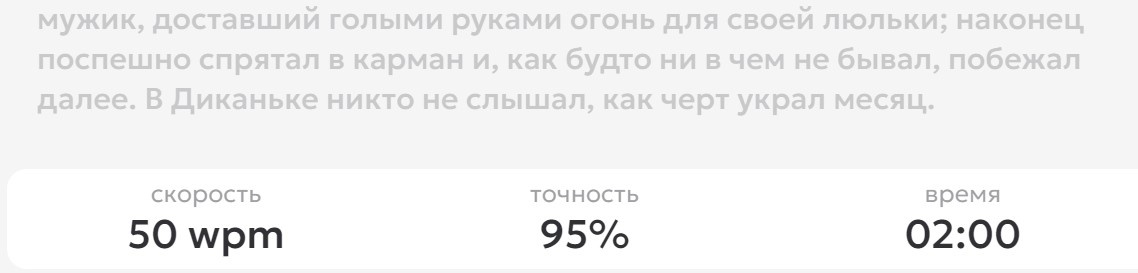 Итог первого теста