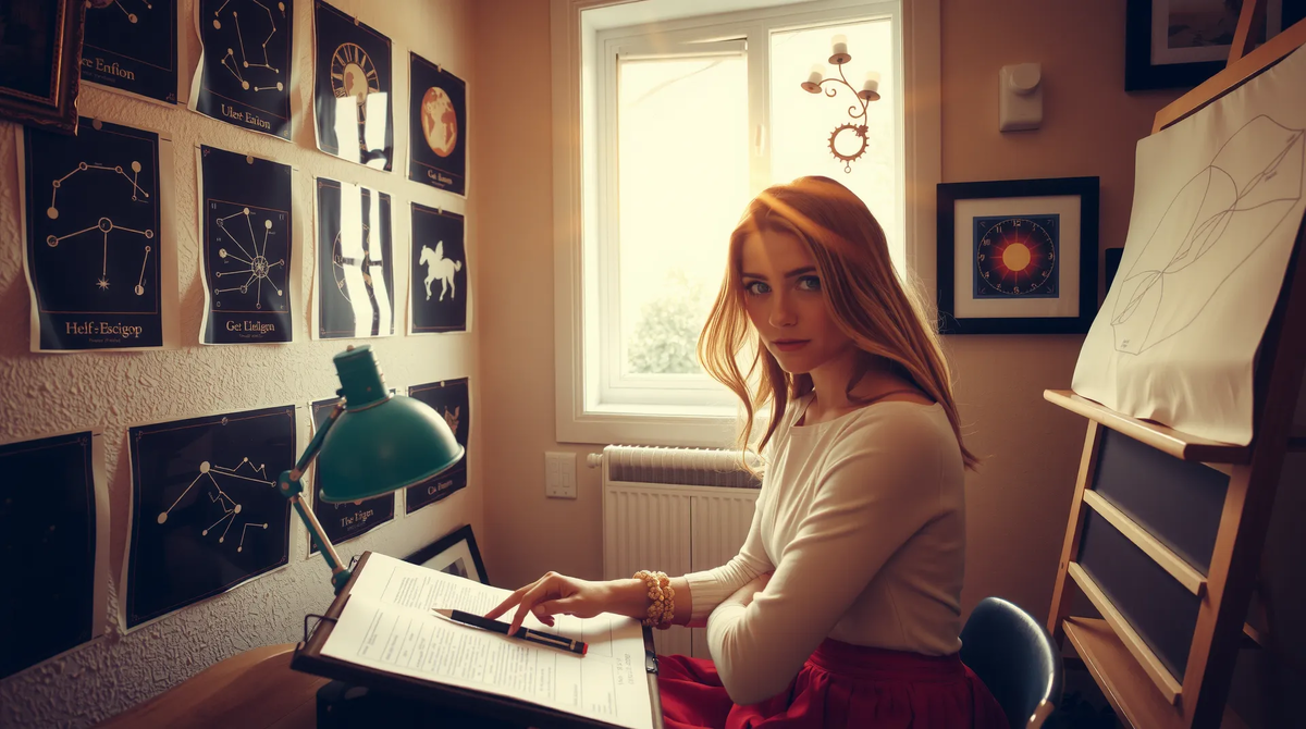 Иллюстрация — Звёзды над городом, ИИ