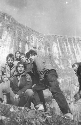 Крым, 1992 года, осенние школьные каникулы.