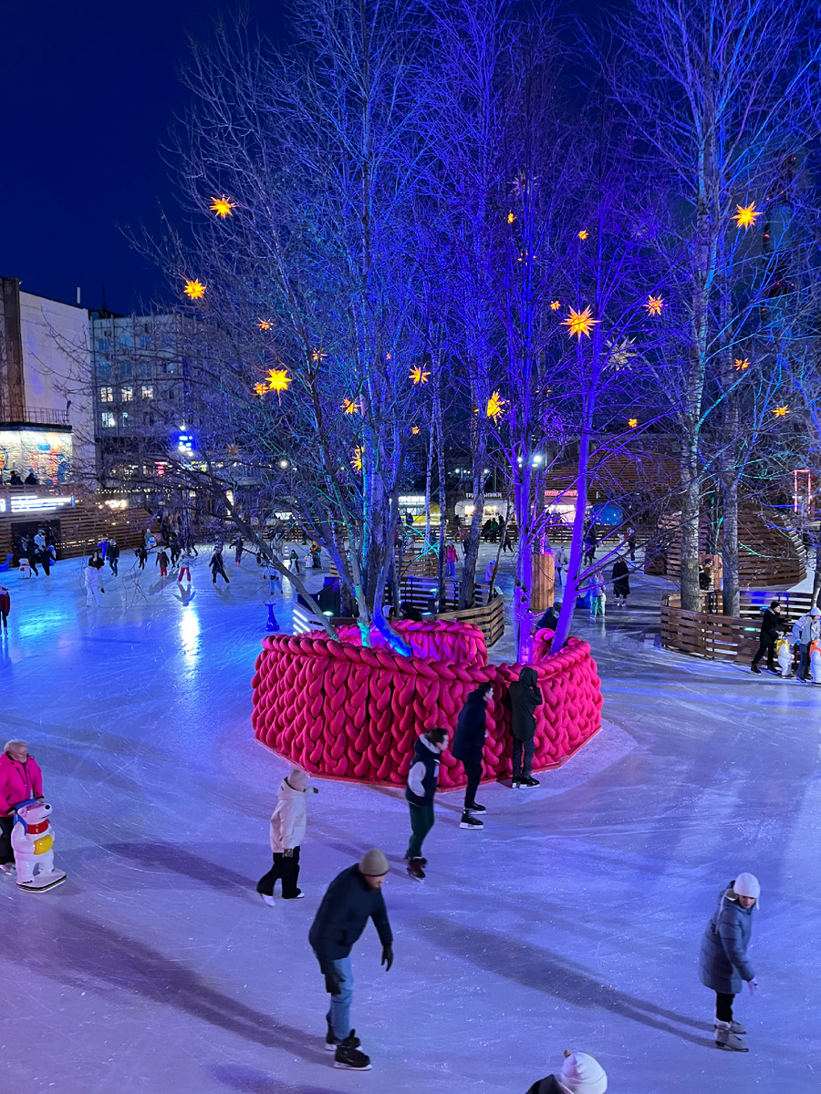 Каток у моря 