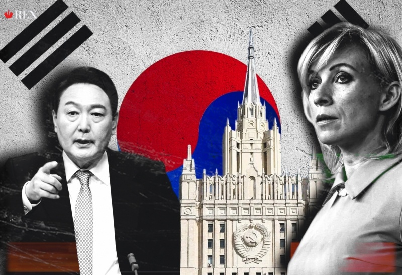  Юн Сок Ёль. Мария Захарова. Иллюстрация: REX