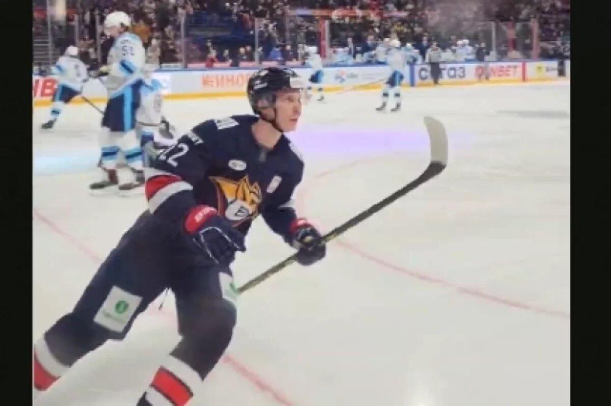    ХК «Металлург» обыграл «Сибирь» в домашнем матче КХЛ в Магнитогорске