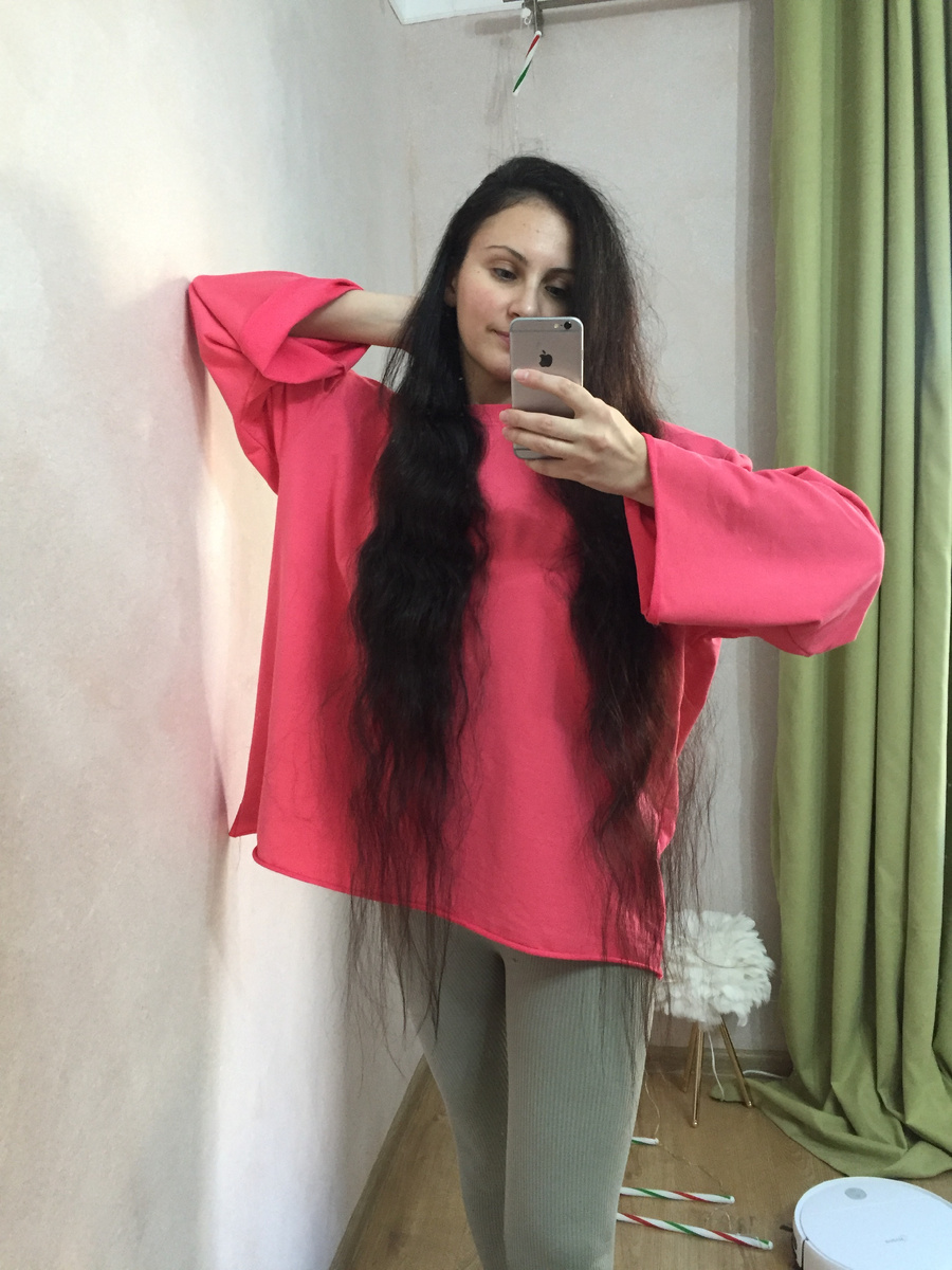 Волосы после магниевого масла 