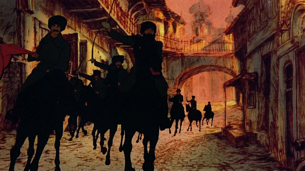 Казаки устроили очередной погром...