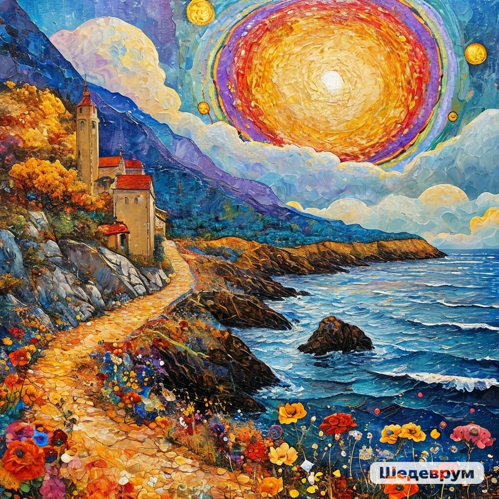 Создано в шедевруме