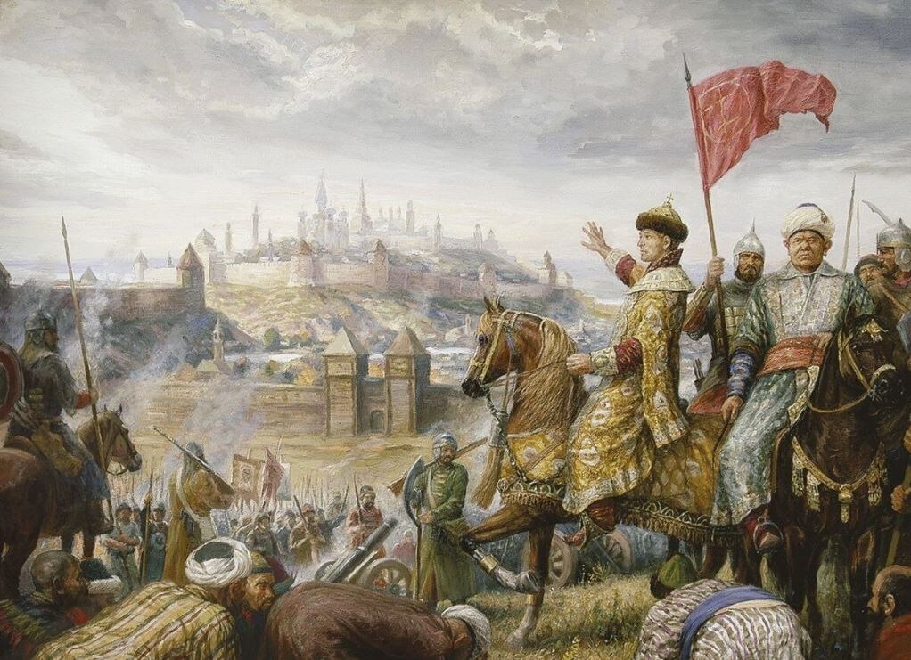 Взятие Казани в 1552 году Иваном Грозным *