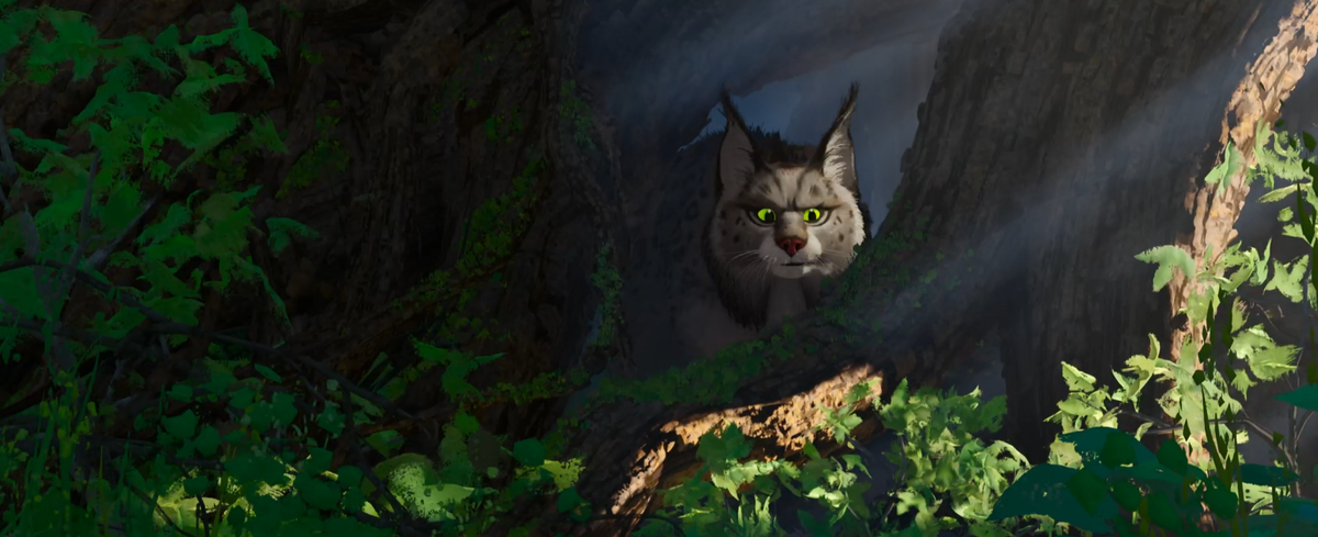 Кадр из мультфильма "Дикий робот"