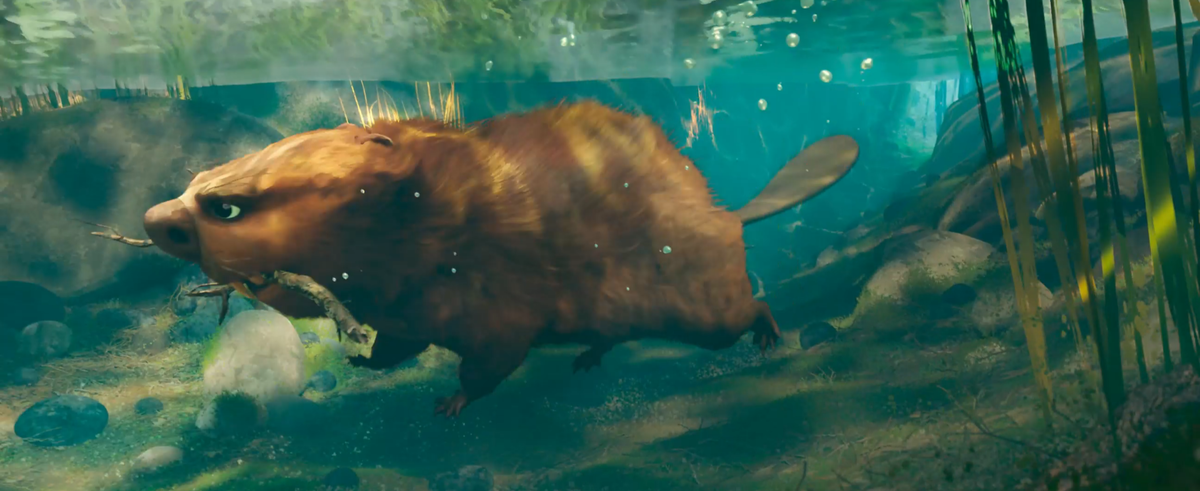 Кадр из мультфильма "Дикий робот"