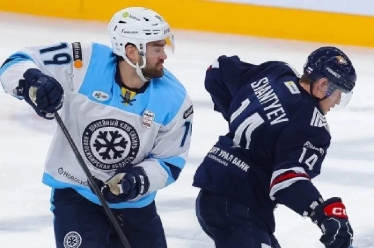    Тренер новосибирского ХК «Сибирь» объяснил проигрыш «Металлургу» — 1:3