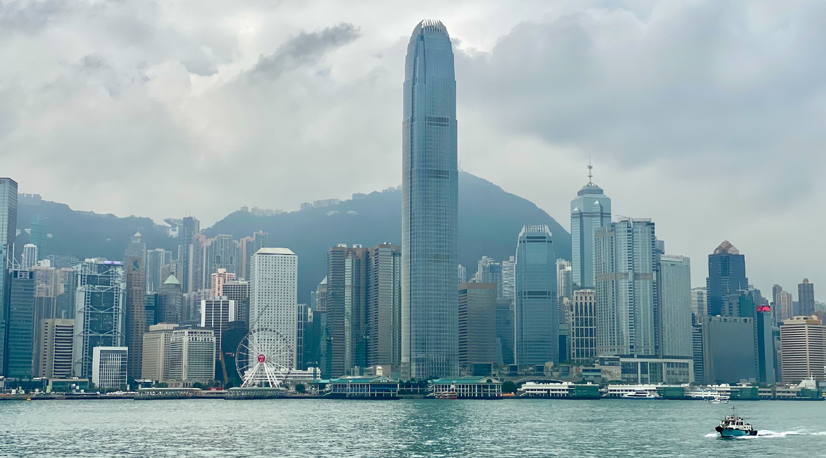 вид на Гонконг