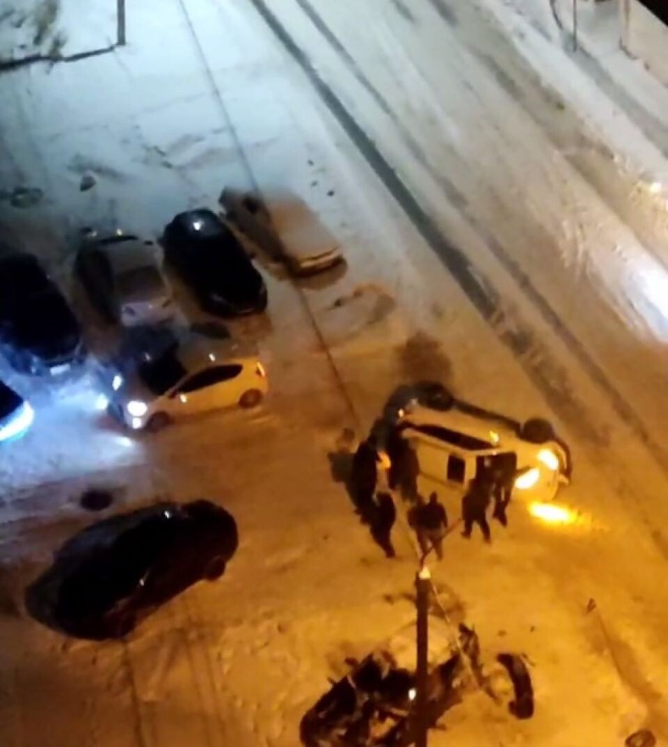    ДТП на ул. Путиловской. Источник: кадр видео t.me/vkurse22