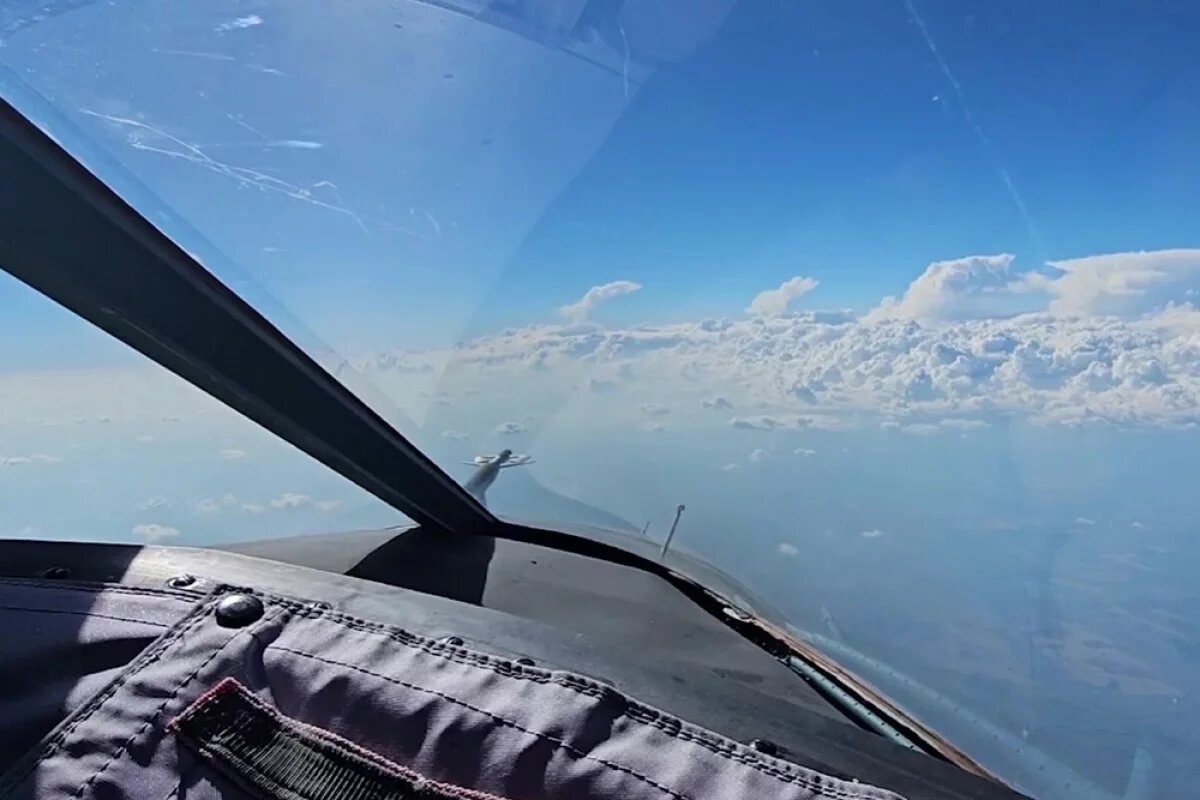    Экипаж Су-34 уничтожил технику ВСУ в Курской области