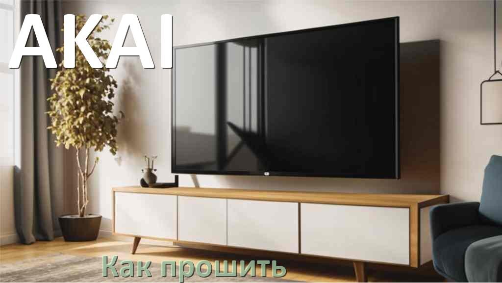 
Как обновить прошивку телевизора AKAI с помощью USB флешки и через компьютер