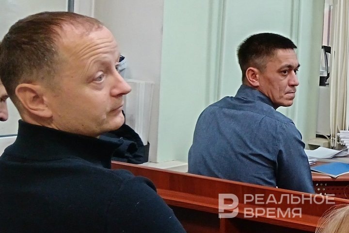 Андрей Миновский (слева) на заседании суда Казани. Фото: Ирина Плотникова