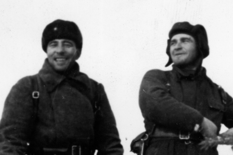 Генерал Катуков и неизвестный танкист