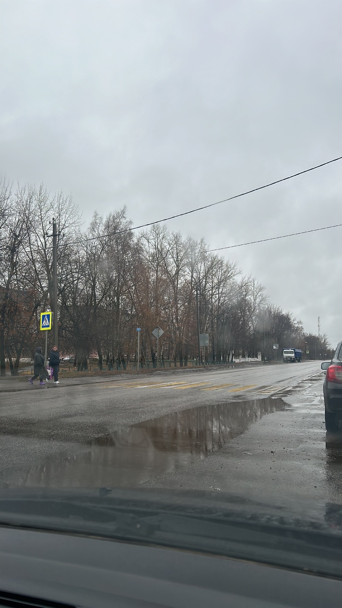 Выезжаем из города 