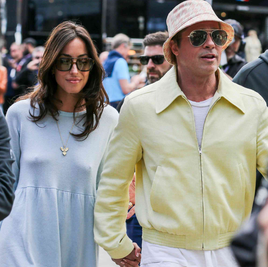 Брэд Питт и Инес де Рамон (фото: People)