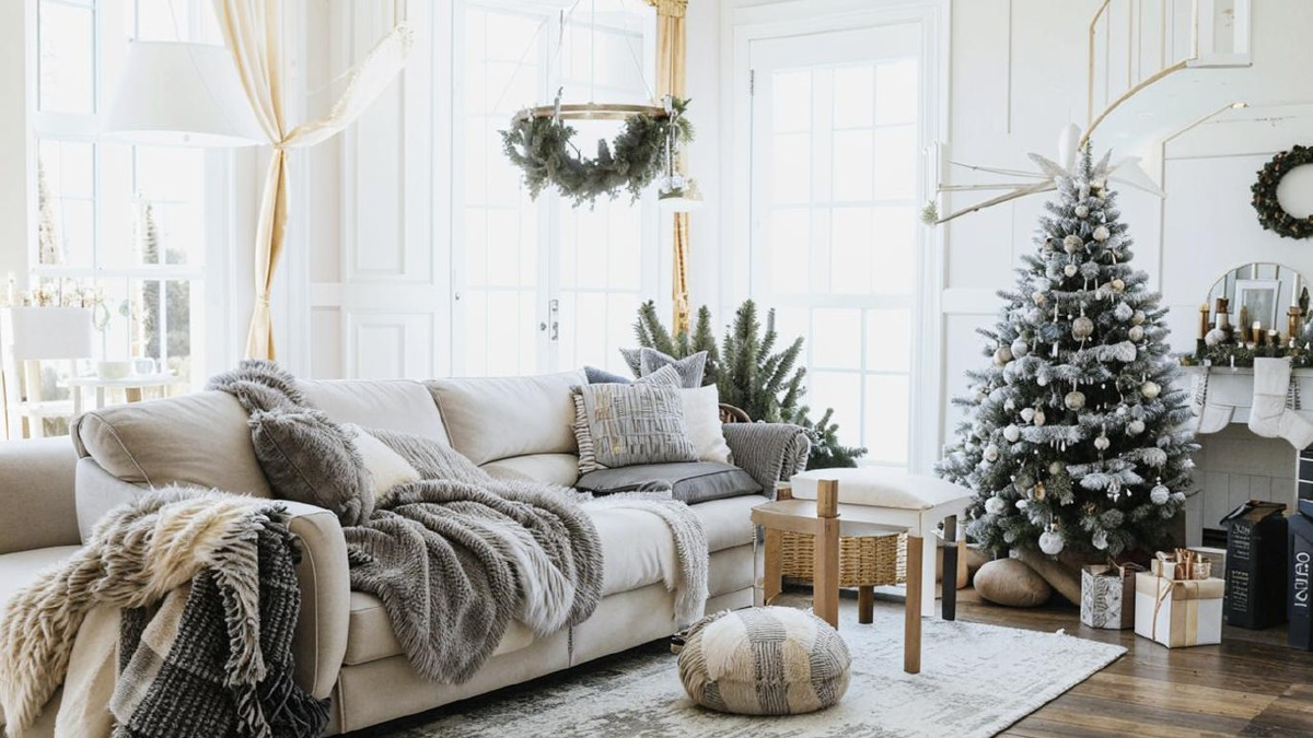 Интерьер в зимнем стиле