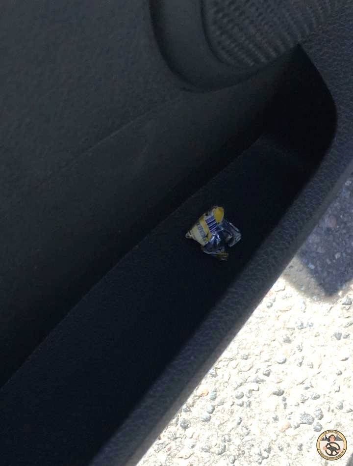 Карманы в задних дверях моего автомобиля каждый день полны мусора.