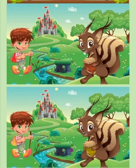 Найди 10 отличий