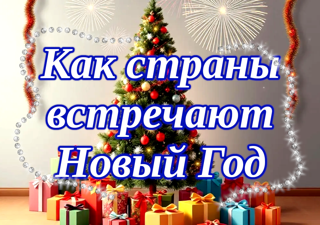 Как страны отмечают новый год