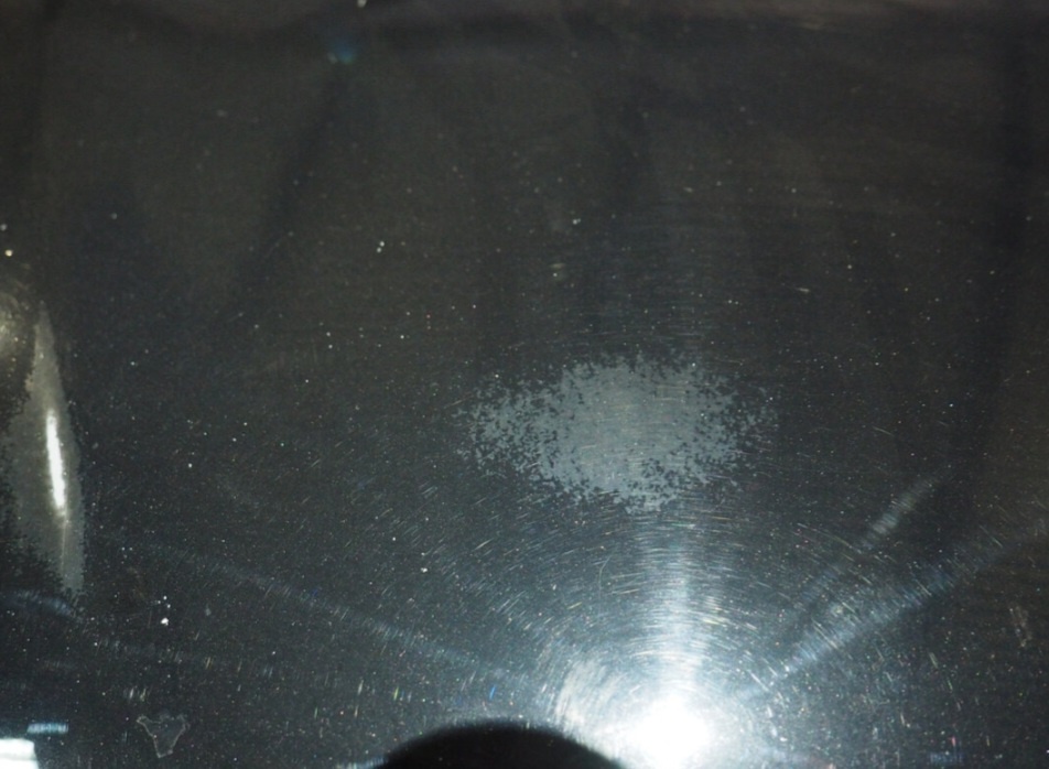 Пробитие лака.