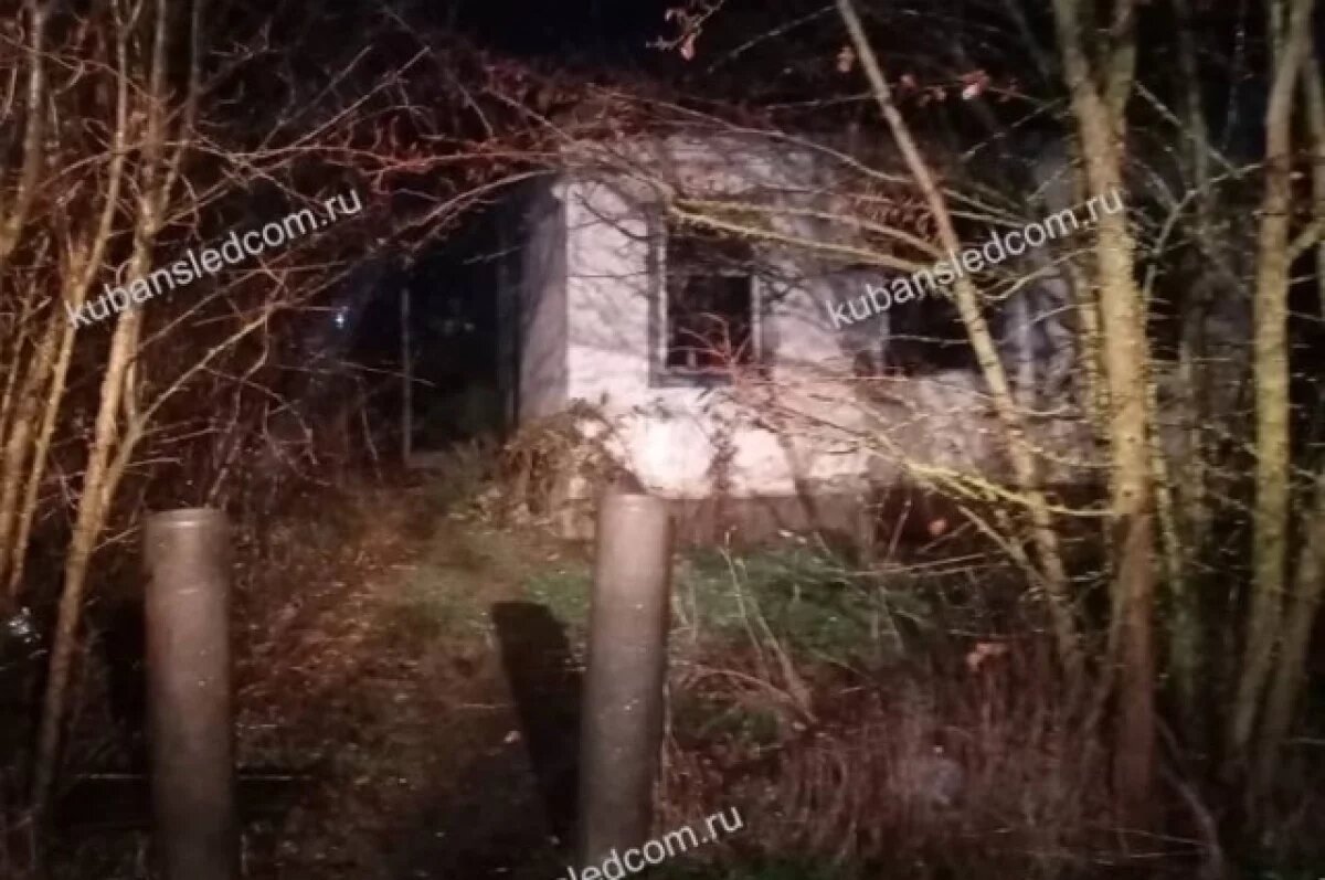    На Кубани после пожара в нежилом доме нашли тело погибшего