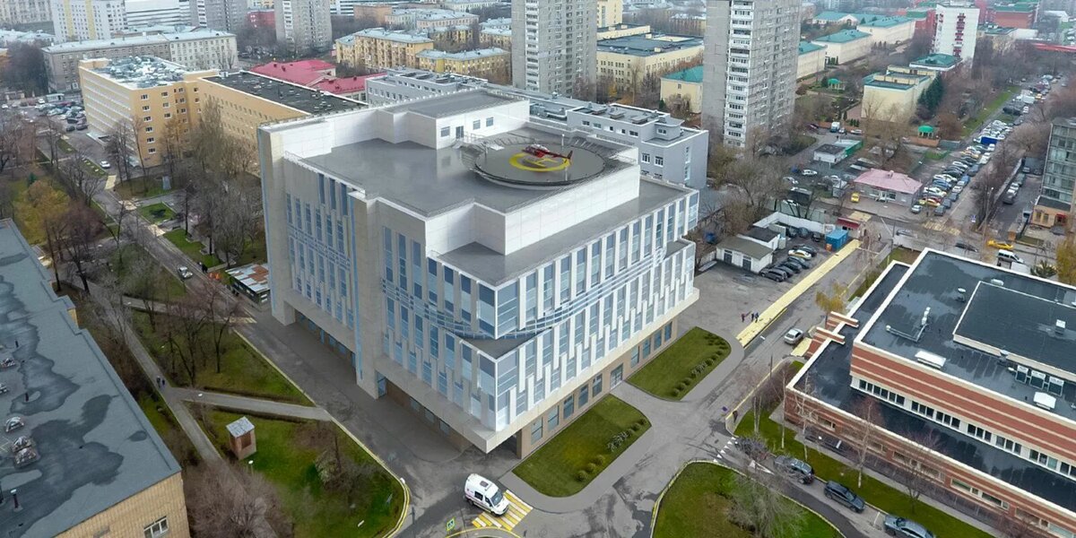 Скоропомощной корпус больницы