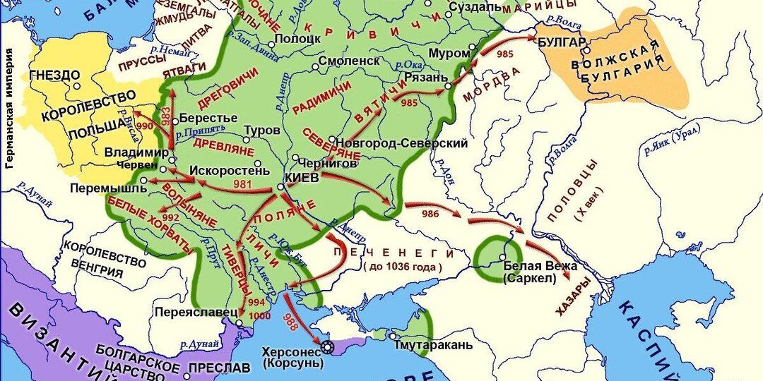 Войны князя Владимира (дохристианский период)