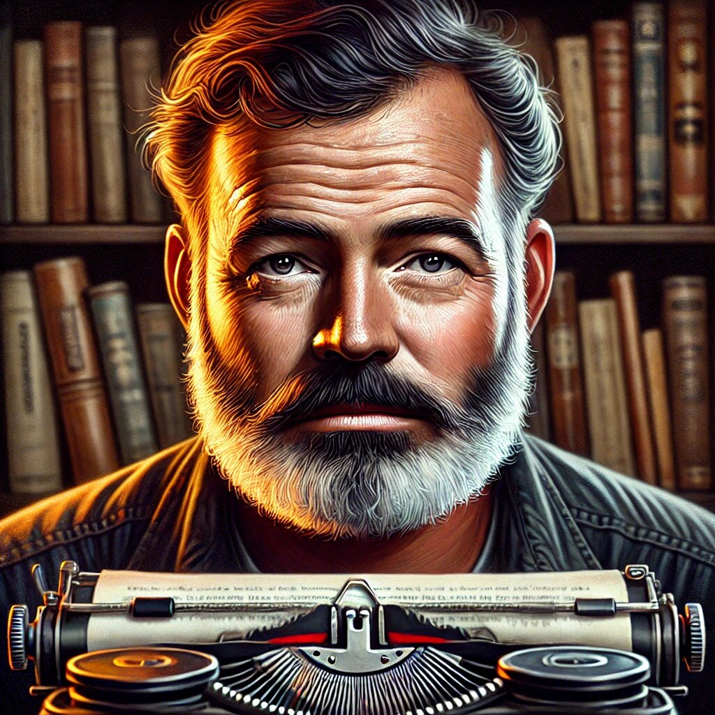 Иллюстрация Эрнеста Хэмингуэя