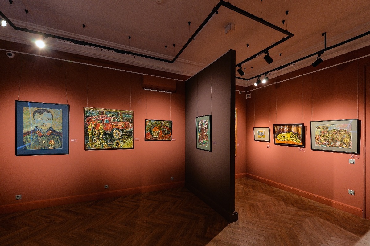 Выставка "Живая вода наива" в Культурном центре "Эрмитаж-Евразия" (г. Оренбург, ул. Правды,8)