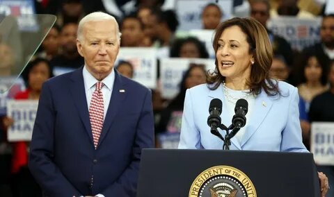 Байден и Харрис,  фото из Интернета