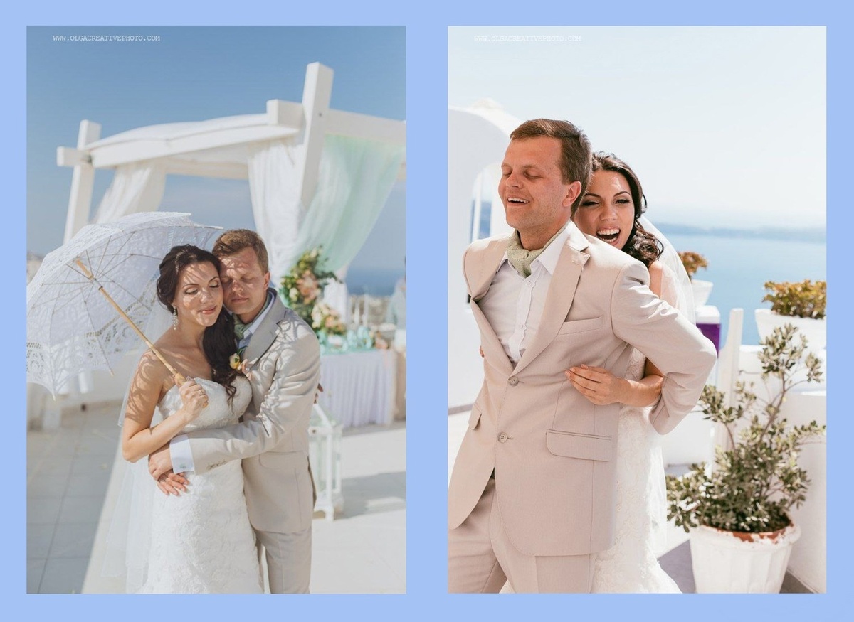 В сентябре текущего года эта счастливая пара справила десятилетнюю годовщину свадьбы - красивые виды красивым людям!