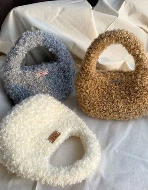 пушистые сумки для женщин