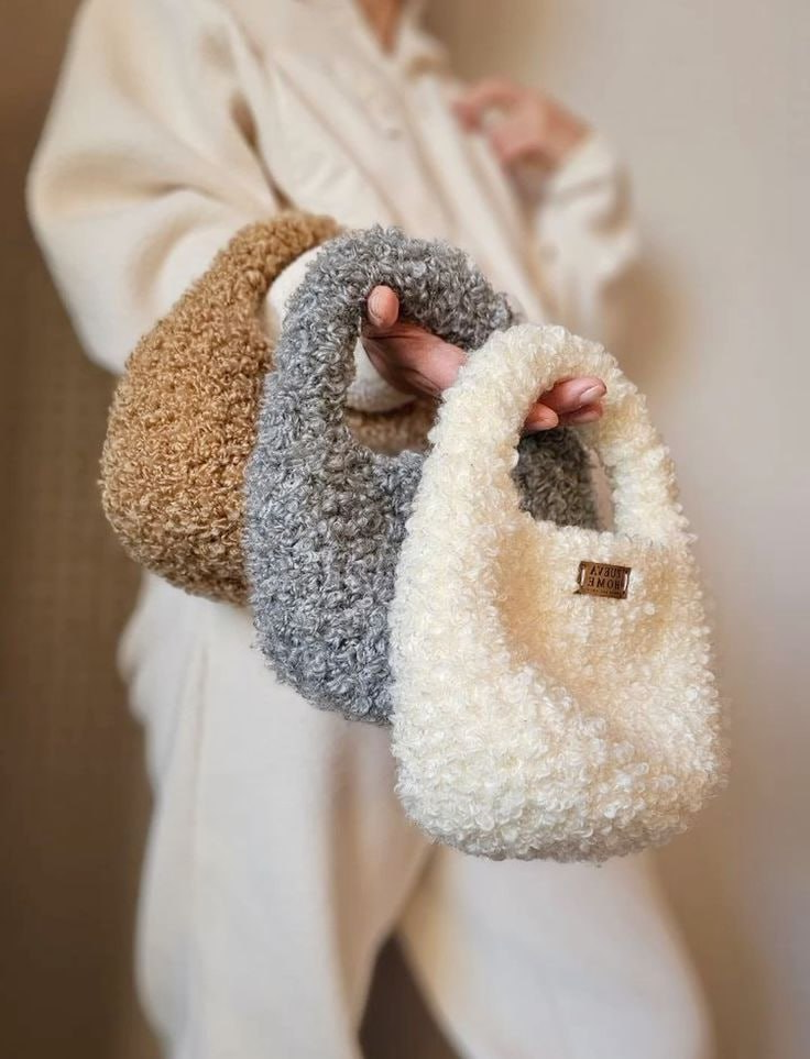 пушистые сумки для женщин