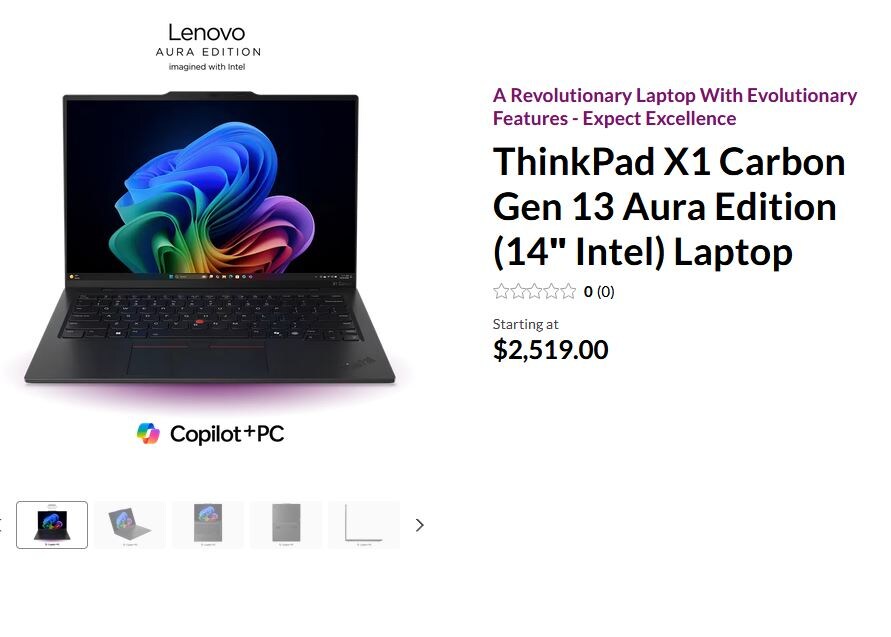 Цена X1 Carbon Gen.13